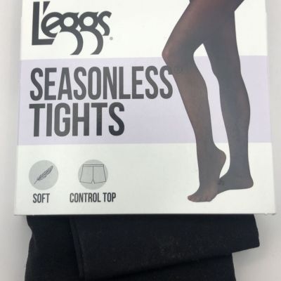 L'eggs Shaping Tights M Black Shaping Soft